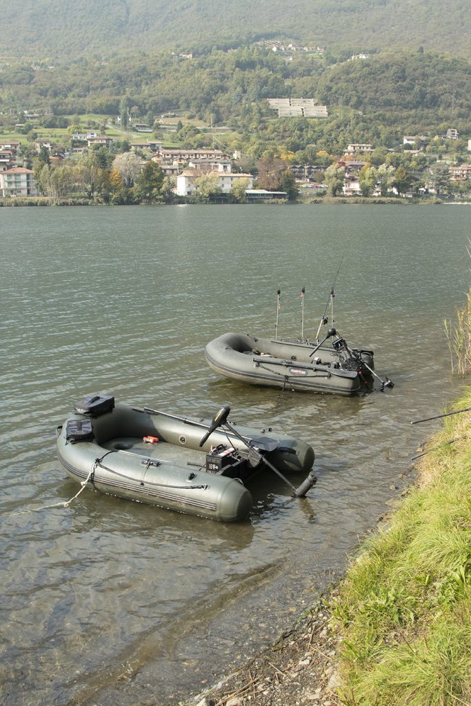 Gommoni per il carp fishing presso Pic Nic