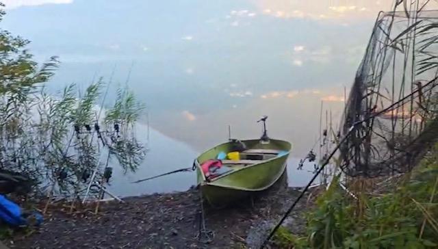 Barchetta per il carpfishing a Endine - Il Totem