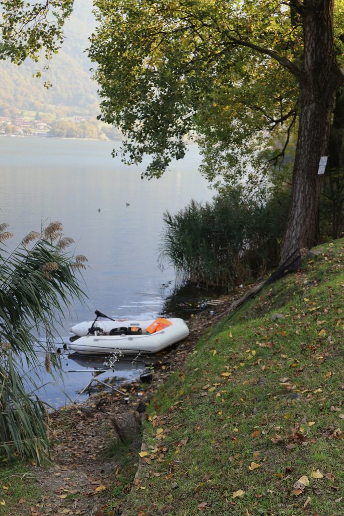 Postazione carp fishing Le Crotte