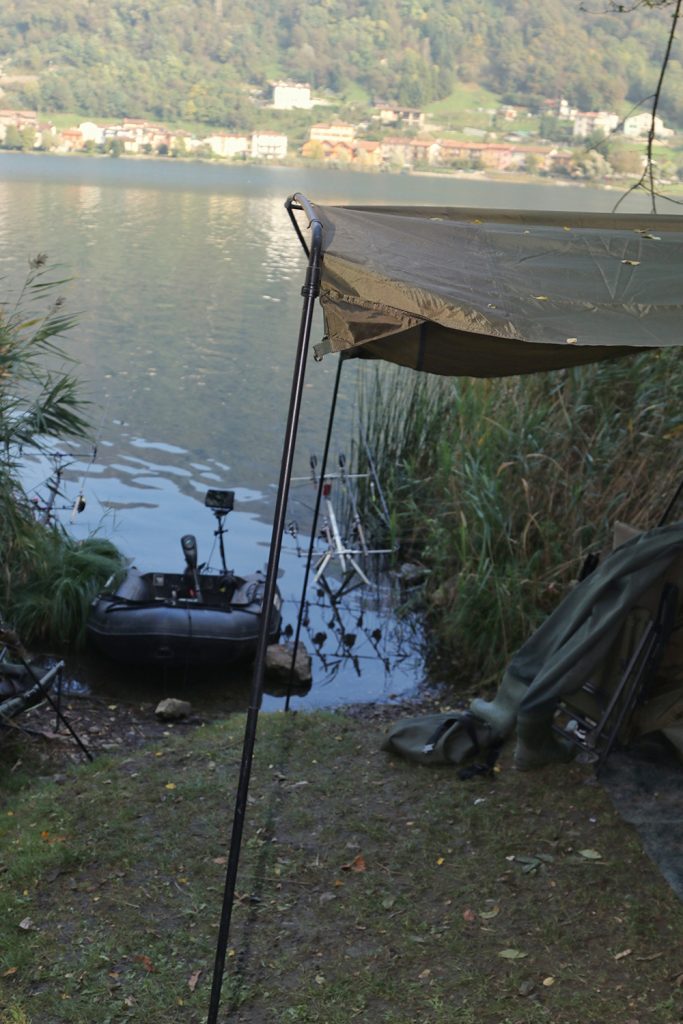 Pesca alla carpa a Endine - Il Muro