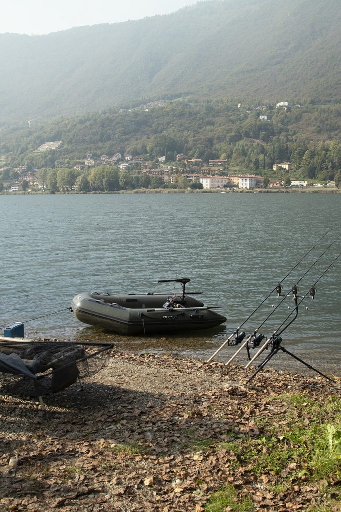 Gommoncino da pesca alla carpa presso Kevin